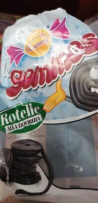 Le gommose rotelle alla liquirizia