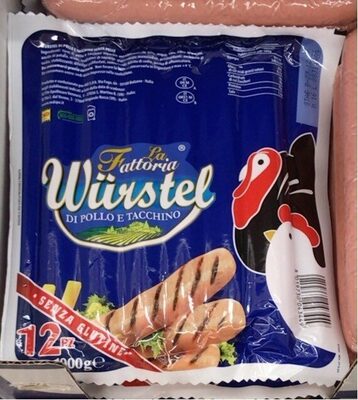 Wurstel di polli e tacchino