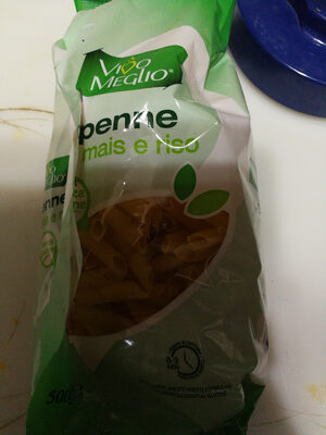 Penne mai e riso front packaging