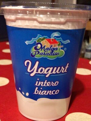 Yogurt intero bianco