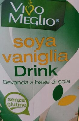 Soya vaniglia drink front packaging