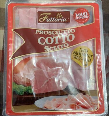 Prosciutto cotto scelto