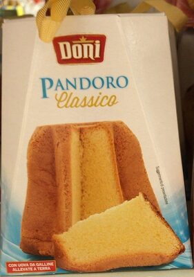 Pandoro classico front packaging