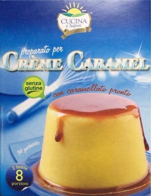 Preparato per Crème Caramel senza glutinr