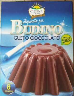Preparato per budino gusto cioccolato senza glutine