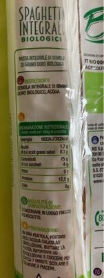 Spagetti integrali biologici