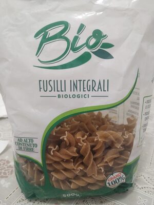Fusilli integrali front packaging