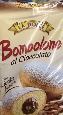 Bombolone al cioccolato front packaging