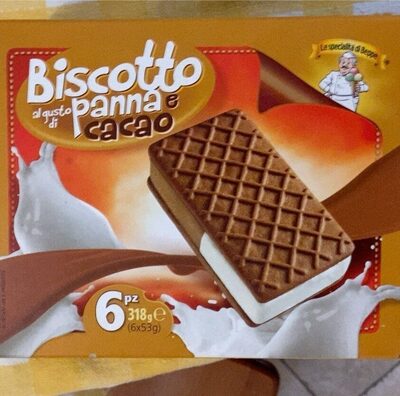 Biscotto panna e cacao