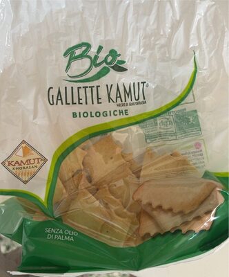 Gallette Kamut biologiche