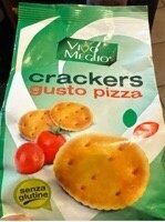 Crackers gout pizza front packaging