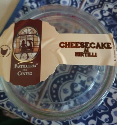 CHEESECAKE AI MIRTILLI front packaging