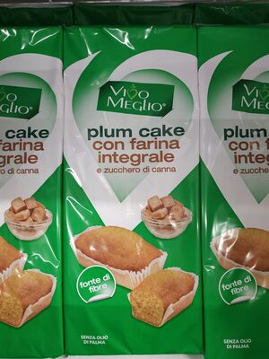 Plum Cake Con Farina Integrale