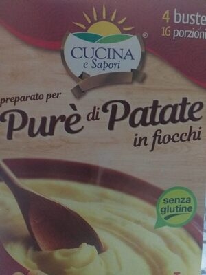 Preparato per Purè di Patate in fiocchi front packaging