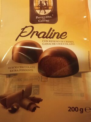 Praline con ripieno crema ganache