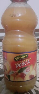 Succo e polpa di pesca