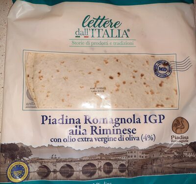 Piadina romagnola IGP alla Riminese
