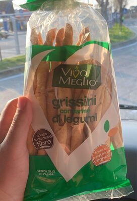 Grissini con farine di legumi