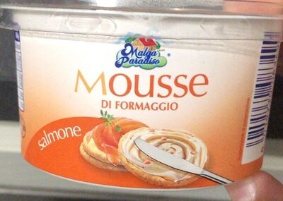 mousse di formaggio al salmone