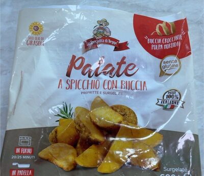 Patate a spicchio con la buccia