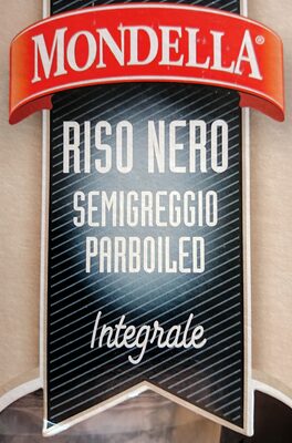 Riso Nero - Semigreggio Parboiled Integrale