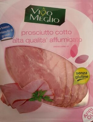 Prosciutto cotto alta qualità affumicato