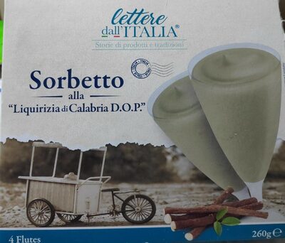 Sorbetto alla "Liquirizia di Calabria D.O.P."