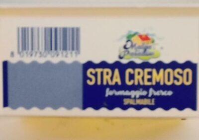Stra cremoso front packaging