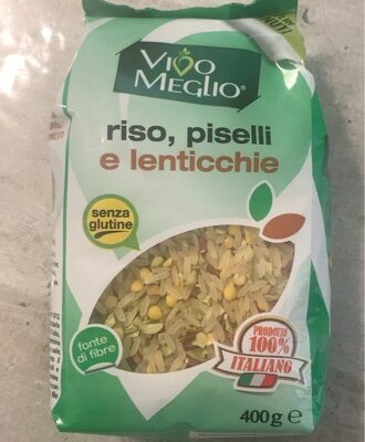 Riso lenticche e piselli