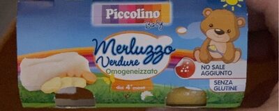 Merluzzo con verdure omogeneizzato