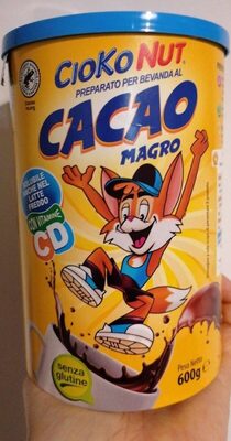 Preparato per bevanda al cacao magro