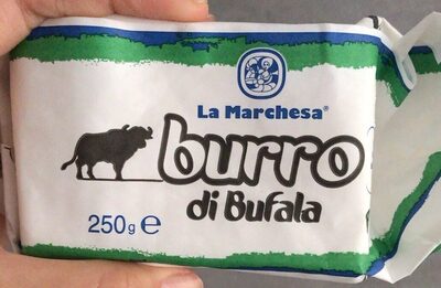 Burro di bufala front packaging