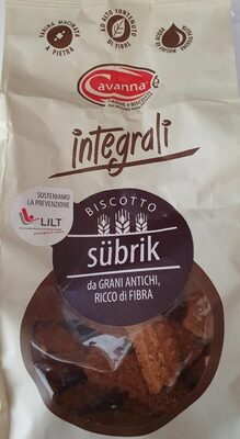 Biscotti subrik integrale