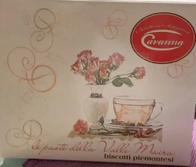 Biscotti piemontesi front packaging