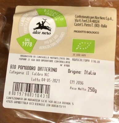 Bio Pomodoro Datterino