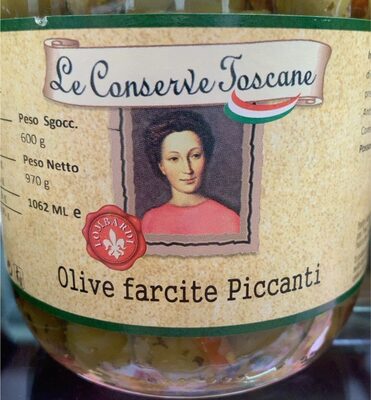 Olive farcite piccanti