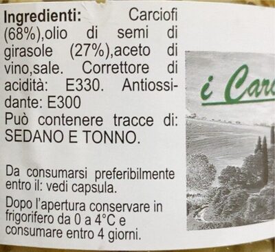 I carciofi spaccati