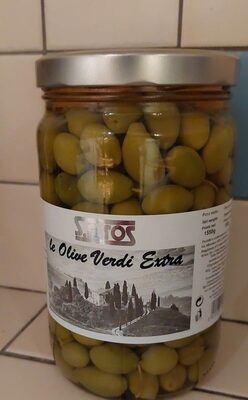 Le olive verdi extra