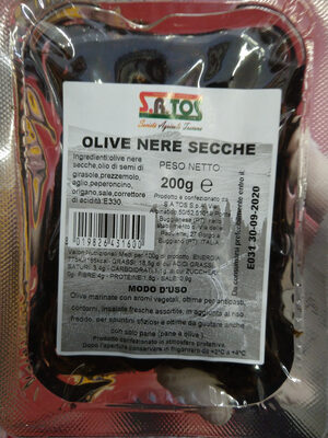 olive nere secche