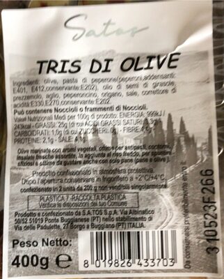 Tris di olive