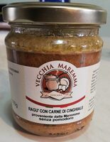 Ragù con carne di cinghiale