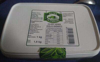 OLIVE VERDI DOLCI GIGANTI