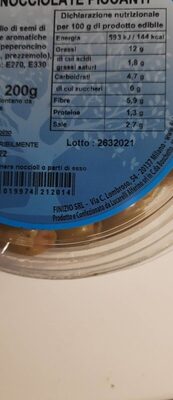 Olive denocciolate piccanti