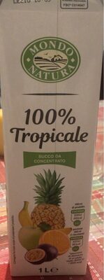 Succo di frutta tropicale front packaging