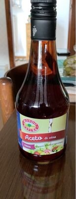 Aceto di vino rosso front packaging