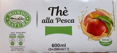 Thè alla Pesca front packaging