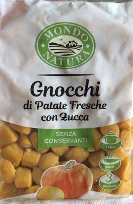 Gnocchi di patate fresche con zucca