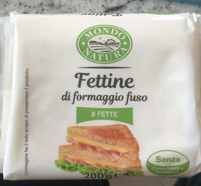 Fettine di formaggio fuso