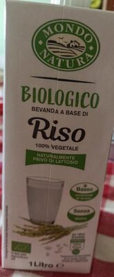 Bevanda di riso front packaging
