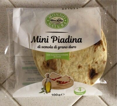Mini piadine di semola di grano duro